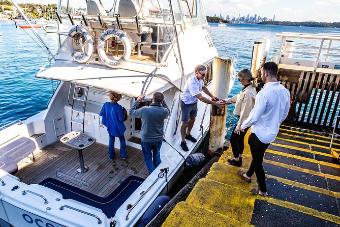 Sydney Harbour Progressive Long Lunch Cruise - Watsons Bay for your starter at Doyle’s: classic waterside dining, with reserved seating