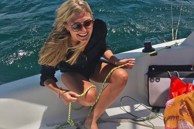 Sydney Harbour - Sailing Hands-On Experience - Getting On Board at Manly Yacht Club, Then Straight Into Sailing Mode