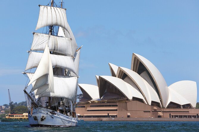 Sydney Harbour: Tall Ship Lunch Cruise - When you get to help hoist the sails