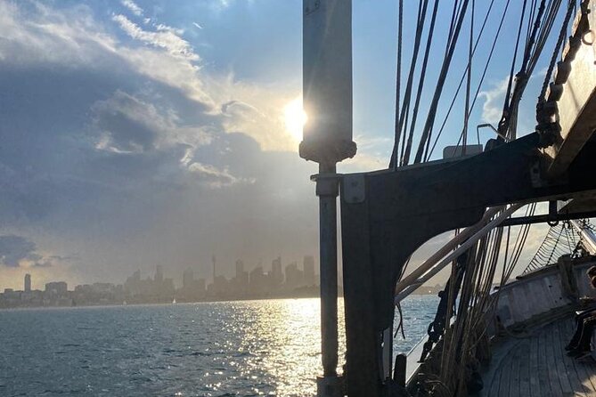 Sydney Harbour Tall Ship Twilight Dinner Cruise - Hands-on sail moments, including optional mast climbing