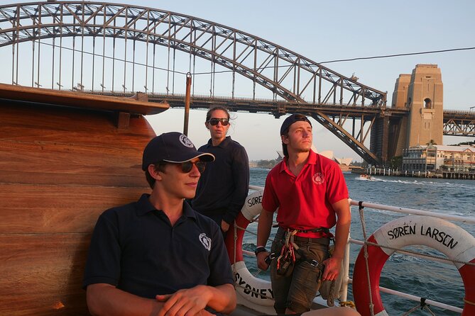 Sydney Harbour Tall Ship Wine & Canapes Evening Cruise - Taronga Zoo and Luna Park from the waterline