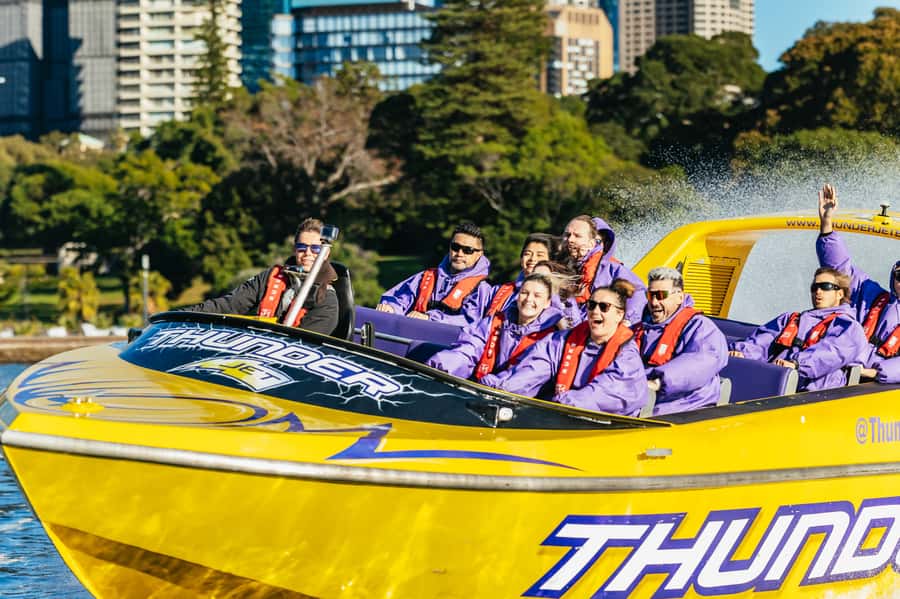 Sydney Harbour: Thunder Thrill Jet Boat Ride - 360-degree spins and 75 km/h bursts, why it hits harder on water