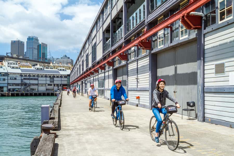 Sydney: Iconic Sights 4-Hour Bike Tour - Sydney Tower, Parliament, Queen Victoria Building, and art stops