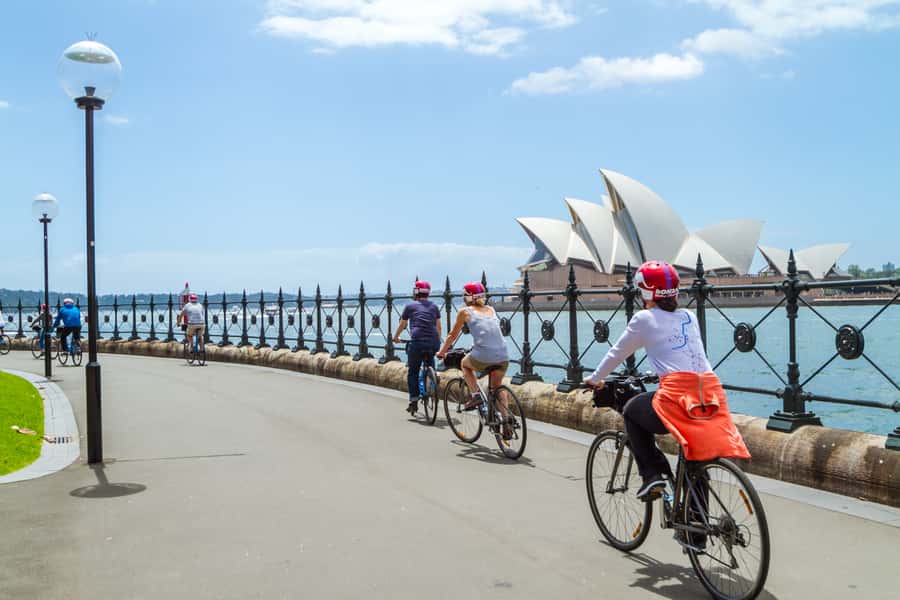 Sydney: Iconic Sights 4-Hour Bike Tour - Starting at The Rocks, 30 Harrington Street, and getting rolling