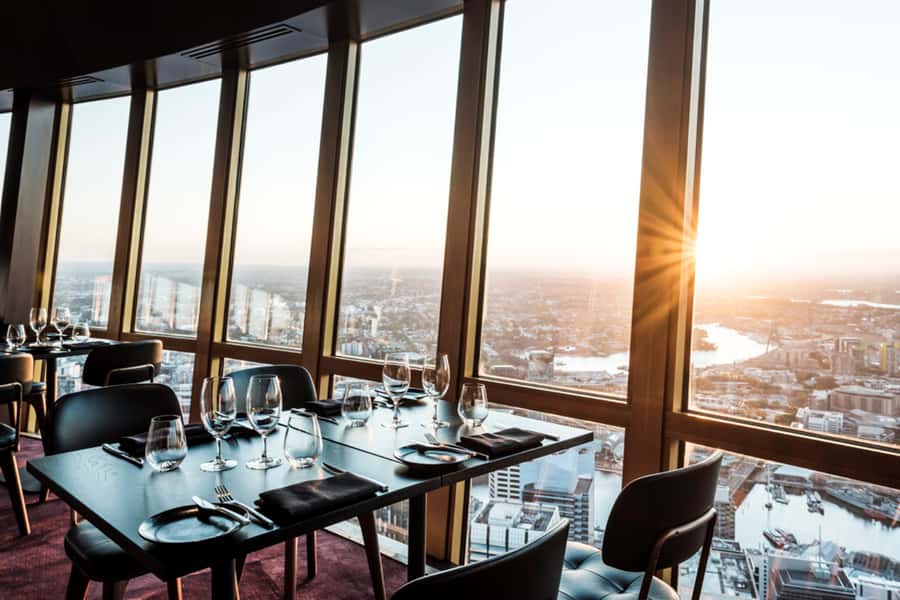 Sydney: Infinity by Mark Best Sydney Tower Dining Experience - Getting there: Level 4 check-in near Westfield Sydney