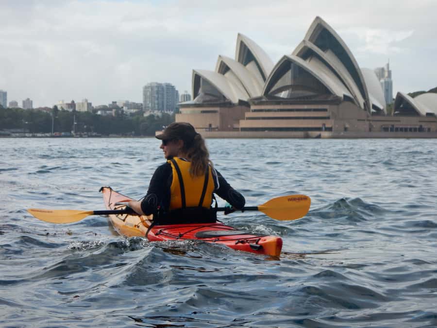 Sydney: Kayak to Goat Island At The Heart of Sydney Harbour - Returning via Darling Harbour, and planning your lunch right after