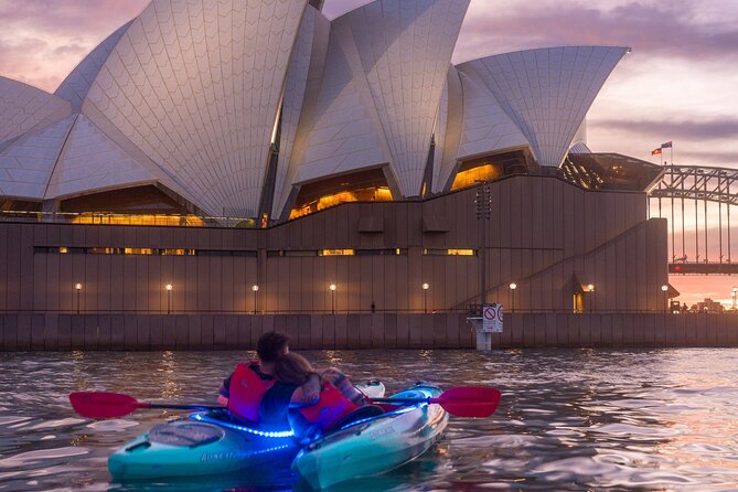 Sydney LED Lit Kayak Tour of the Opera House and Bridge - Stop 1: Sydney Opera House From the Water