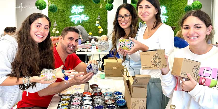Sydney: Mosaic Art Classes - Turkish Lamp Workshop - Key things you’ll notice right away