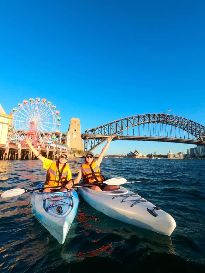 Sydney: Opera & Harbour Bridge Small-Group Kayak Tour - From Lavender Bay to the water: equipment, basics, and what to do with your stuff
