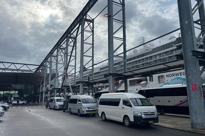 Sydney Port Arrival Transfer: Cruise Port to City Hotel - Pickup timing, emailed schedule, and the text that prevents confusion