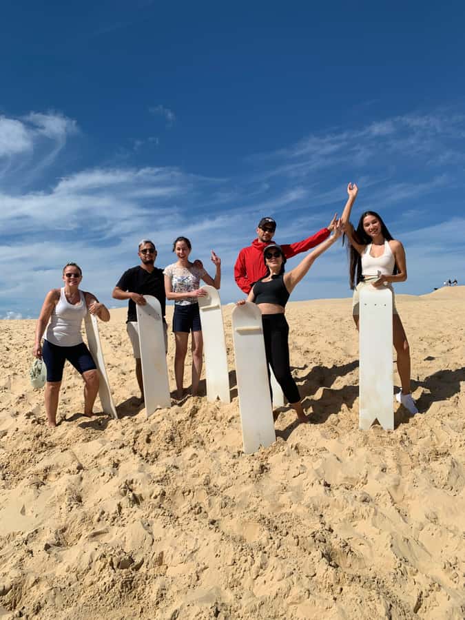 Sydney: Port Stephens Day Trip with Dolphin Cruise or Hike - Nelson Bay lunch break: the easiest part of the schedule