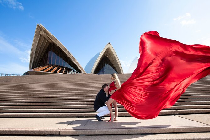 Sydney Private Flying Dress Photoshoot - Choosing Your Flying Dress From a 40-Gown Catalogue