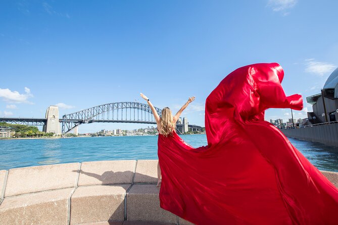 Sydney Private Flying Dress Photoshoot - Weather, Timing, and Small Tips That Make It Easier