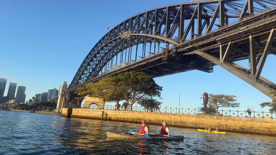 Sydney Sunrise Private Kayak – Opera House & Harbour Bridge - Gear and coaching: how they set beginners up to succeed