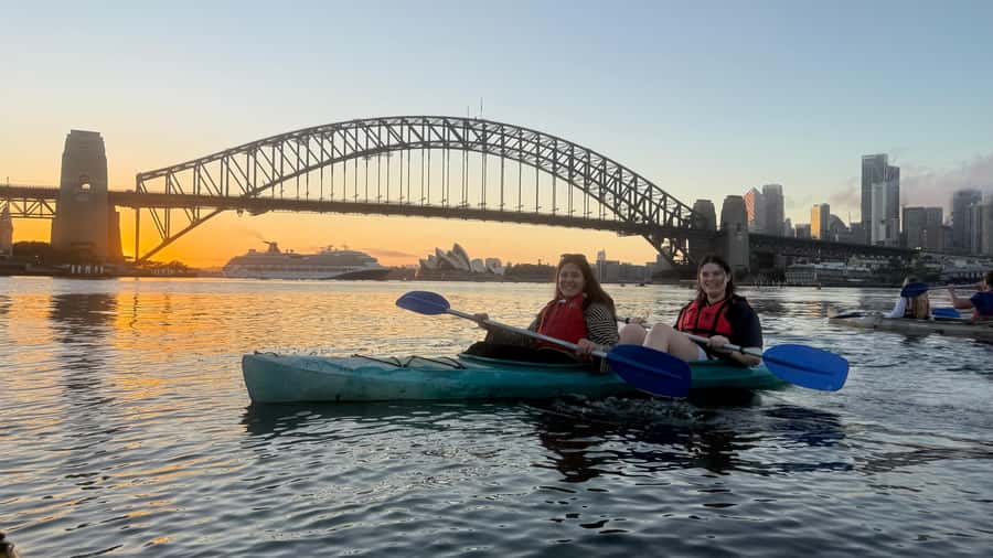 Sydney Sunrise Private Kayak – Opera House & Harbour Bridge - Opera House glow: the classic landmark moment, done from water level