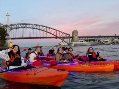 Sunset Kayak Tour on Sydney Harbour