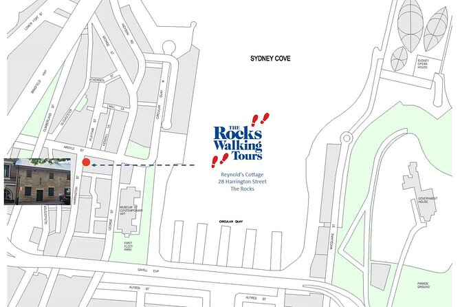 Sydney The Rocks Guided Walking Tour - Getting those Opera House and Harbour Bridge views without a long detour