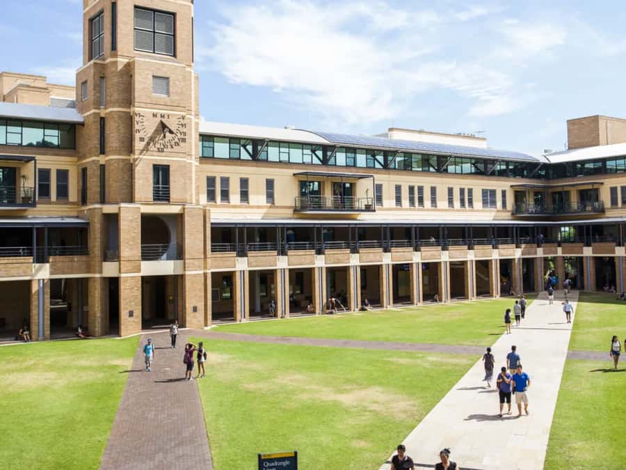 Sydney: University of New South Wales Campus Tour - Scientia Building to Main Walkway: the campus spine you should see