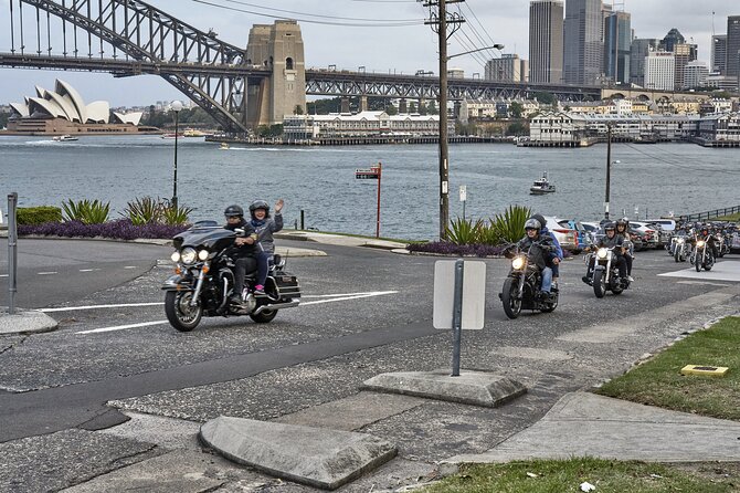 The 3 Bridges Harley Tour - see the main iconic bridges of Sydney on a Harley - Price, time, and where you meet (so it feels easy)