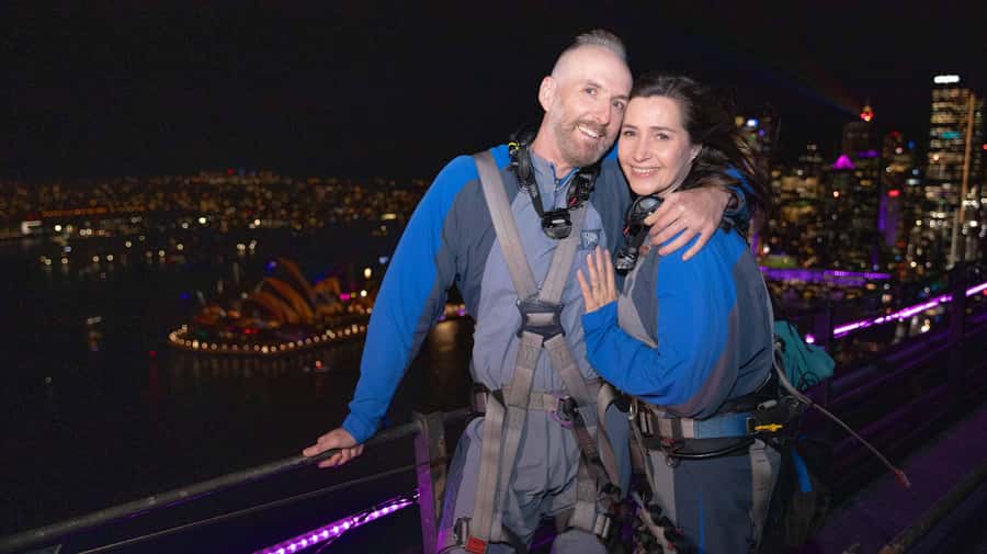 The Vivid Sydney BridgeClimb - Key highlights