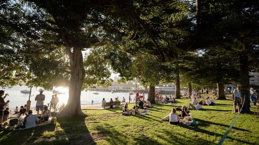 Wet & Dry Manly from Sydney - Manly Wharf and the Corso walk: surf culture meets a relaxed pace